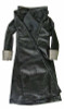 Van Helsing (Phicen) - Black Leather Over Coat