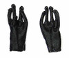 Cowboy (Django) - Black Leather Gloves