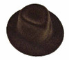 Lauren Begins - Brown Fuzzy Cowgirl Hat