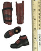 Deadpool - Shoes w/ Leggings & Knife Sheath (See Note)