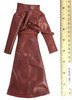 Painkiller Jane - Red Leather Trench Coat