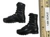 Metropolitan Police: Armed Police Officer - Lace Up Black Boots w/ Ball Jointed Feet