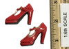 Mystery Girls Set: Velma - High Heeled Shoes (For Feet) (Red)