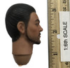 Ming Dynasty: Qi Troop Guard Leader  - Head (Calm) w/ Topknot (Magnetic) (No Head Joint)