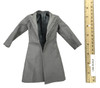 Dracula Blue - Grey Overcoat /Topcoat