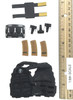 CIA Armed Agents - Tactical Armor Plater Carrier w/ Ammo Holster