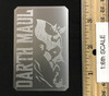 The Phantom Menace: Darth Maul (DX17) - Darth Maul Nameplate (Metal)