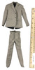 Reporter Office Suit Set - Suit (Brown)