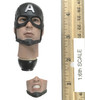 Marvel Studios The First Ten Years: Captain America (Concept Art Version) - Head w/ Neck Joint & Swappable Insert