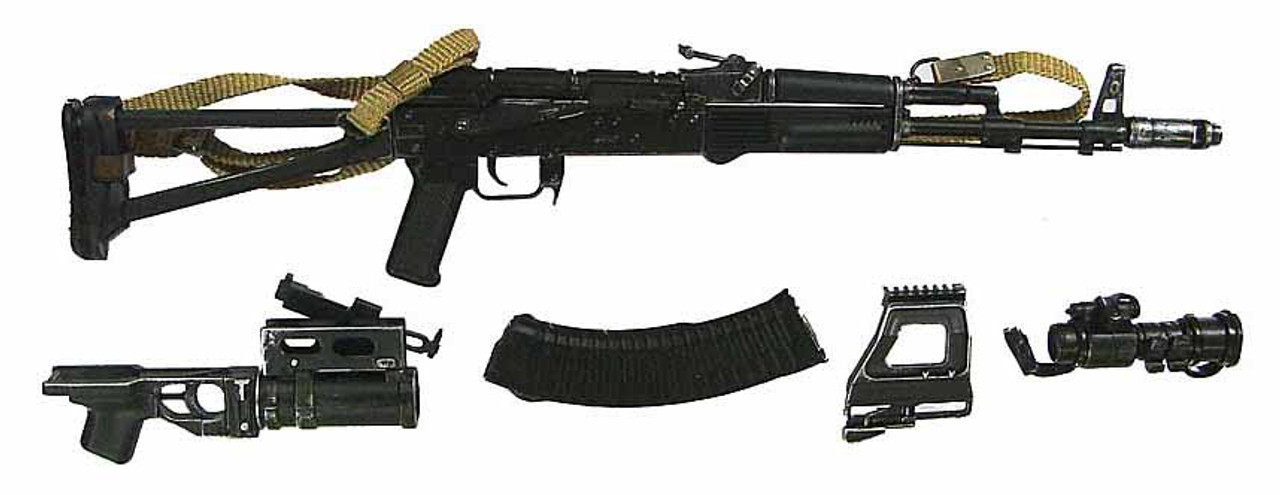 MC Spetsnaz FSB Alpha Group in Beslan - Machine Gun w/ Accessories