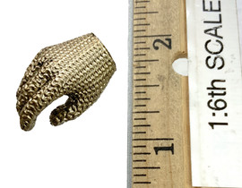 Era of Europa War: Dragon Knight - Right Chainmail Gloved Relaxed Hand