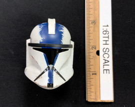 The Clone Wars: 501st Battalion Clone Trooper (Deluxe) - Helmet (Phase 1) (No Neck Joint)