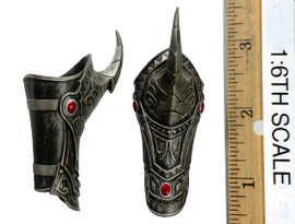 Anubis: Guardian of the Underworld (Silver) - Bracers