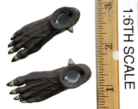Anubis: Guardian of the Underworld (Silver) - Feet (No Ball Joints)