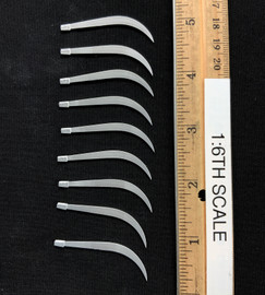 FigZero: G.I. Joe Storm Shadow (Camo Version) - Claw Set (9) (See Note)