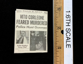 The Godfather: Vito Corleone (Golden Years Version) - Newspaper