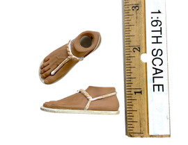 Ramesses the Great (White) - Sandaled Feet (No Ball Joints)