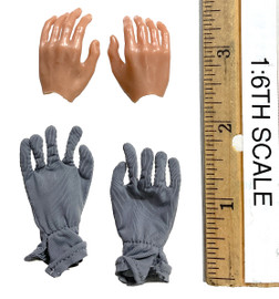 WWII Series: Anti-Tank Commander - Gloves w/ Hands Set (2)