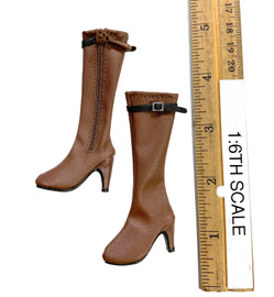 Resident Evil 3: Ms. Valentine (New & Classic Versions) - Boots (Brown) (No Ball Joints)