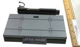 Star Wars The Mandalorian: Boba Fett (Repaint Armor) and Throne - Display Stand