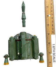 Star Wars The Mandalorian: Boba Fett (Repaint Armor) and Throne - Jet Pack (Z-6) (Rocket Firing) (Magnetic)