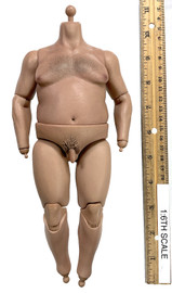 Tough Guy on Train - Nude Body (Plump)