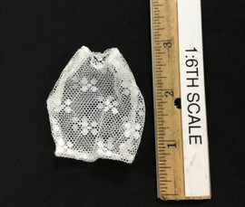 Robot Wars Commander Costume Set (White) - Mesh Top