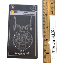 Star Trek: Enterprise: Captain Jonathan Archer - Starfleet Personnel File Card