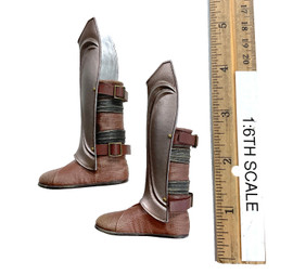 Imperial Legion: Roman Praetorian Guard - Boots w/ Leg Armor (Metal)