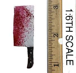 Texas Chainsaw Massacre Butcher - Meat Cleaver (Metal) (Bloody)