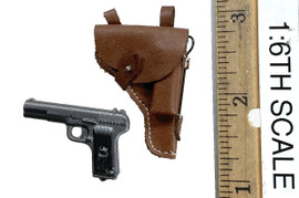 WWII Soviet Mountain Infantry Officer - Pistol w/ Holster (TT-33) (Metal)