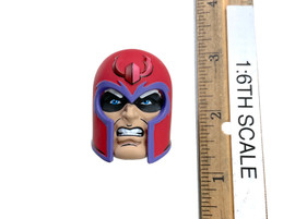 X-Men ‘97: Magneto - Head w/ Helmet (Angry Expression) (No Neck Joint)