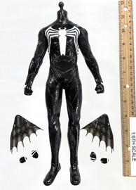 Spider-Man 2 (PS4): Peter Parker (Black Suit) - Body w/ Suit & Magnetic Wings (See Note)
