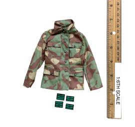 WWII German Panzer Commander “Max Wunsche” - Field Tunic (German Italian Camo)