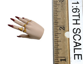 Hathor (Golden) - Right Bare Open Hand