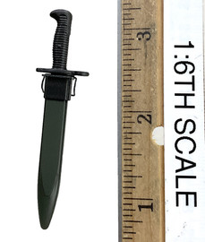 WWII U.S. 2nd Armored Division Infantryman 1945 - Bayonet w/ Sheath WWII U.S. 2nd Armored Division Infantryman 1945 - Bayonet w/ Sheath