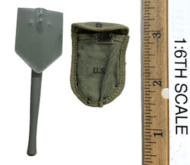 WWII U.S. 2nd Armored Division Infantryman 1945 - Shovel w/ Cover (M43) WWII U.S. 2nd Armored Division Infantryman 1945 - Shovel w/ Cover (M43)