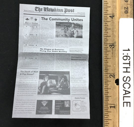 Stranger Things: Hopper (Season 1) - Newspaper “The Hawkins Post” Stranger Things: Hopper (Season 1) - Newspaper “The Hawkins Post”