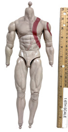 Deicide Ragnarok: Man of War - Nude Body w/ Tattoo & Scar