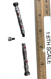 The Phantom Menace: Darth Maul w/ Sith Speeder (2.0) - Double Bladed Lightsaber Hilt w/ Connector