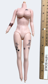 The Loony Bride - Nude Body w/ Tattoos (AS-IS See Note)