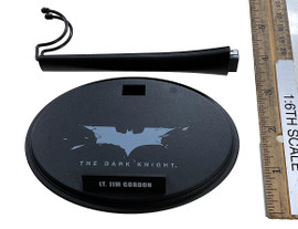 The Dark Knight: Lt. Jim Gordon (S.W.A.T. Suit Version) - Display Stand