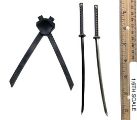 Deadpool & Wolverine: Deadpool (Battling Version)  - Katanas w/ Sheath (2) (Magnetic)