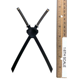 Deadpool & Wolverine: Deadpool - Katanas w/ Katana Sheath (2) (Metal) (Removable)