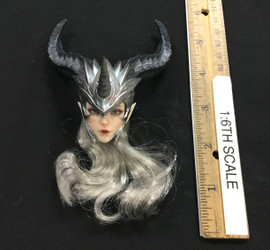 Silver Dragon Princess: Anastasia - Head w/ Helmet (Non-Removable)
