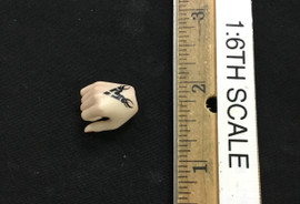 Silver Dragon Princess: Anastasia - Right Bare Tattooed Gripping Hand