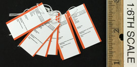 WWII German WH Medic Officer Candidate "Groger" - German Medical Tags (7)