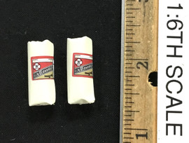 WWII German WH Medic Officer Candidate "Groger" - Medical Cotton Gauze Packs (2)