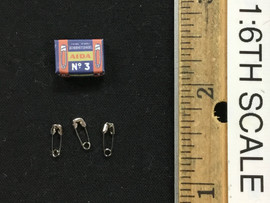 WWII German WH Medic Officer Candidate "Groger" - Safety Pins Box (Aida #3)