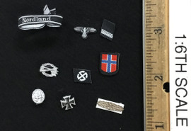 WWII German Gren Division “Nordland” - Patches & Medals